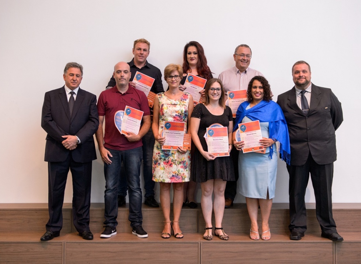 ACINP certifica empresas do setor de serviços