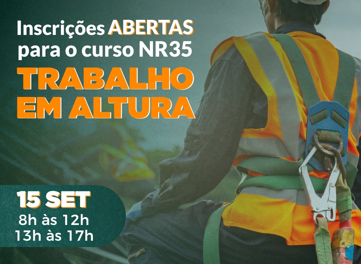 ACINP promove Curso de NR35 Trabalho em Altura