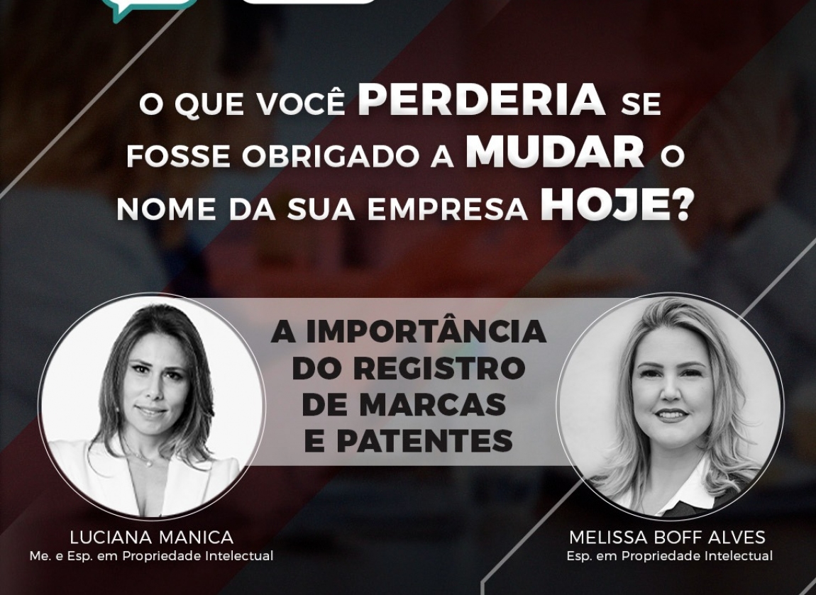 Primeiro ACINP Talks do ano abordar a importncia do registro de marcas e patentes em diferentes negcios