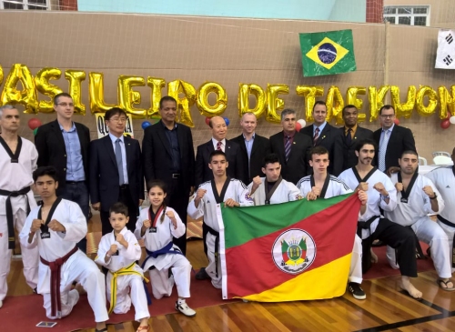 Foto-Copa Sul-Americana e Open Liga Nacional de Taekwondo 2018 é divulgada em São Paulo