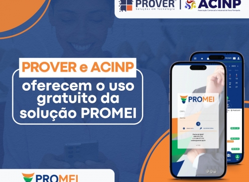 Foto-ACINP fecha parceria para oferecer aos associados soluo PROMEI gratuita