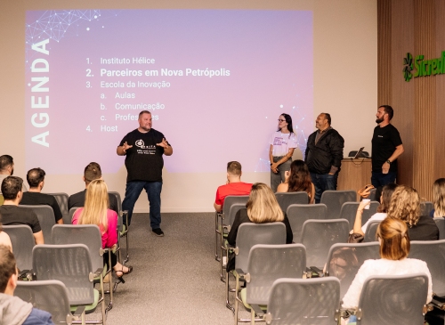 Aula Inaugural da Escola de Inovação marca início de uma jornada de transformação e criatividade